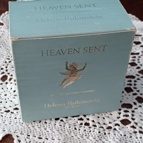 Vintage Helena Rubenstein Heaven Sent Powder Compact, Puff, Original Box - Picture 4 of 14